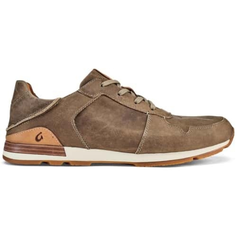 OluKai Huaka'i Li Leather Sneakers - 10.5M